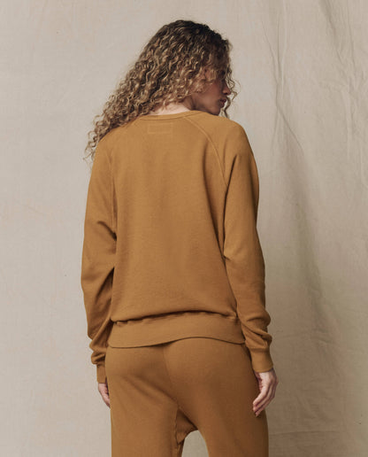 The College Sweatshirt. Solid -- Cork