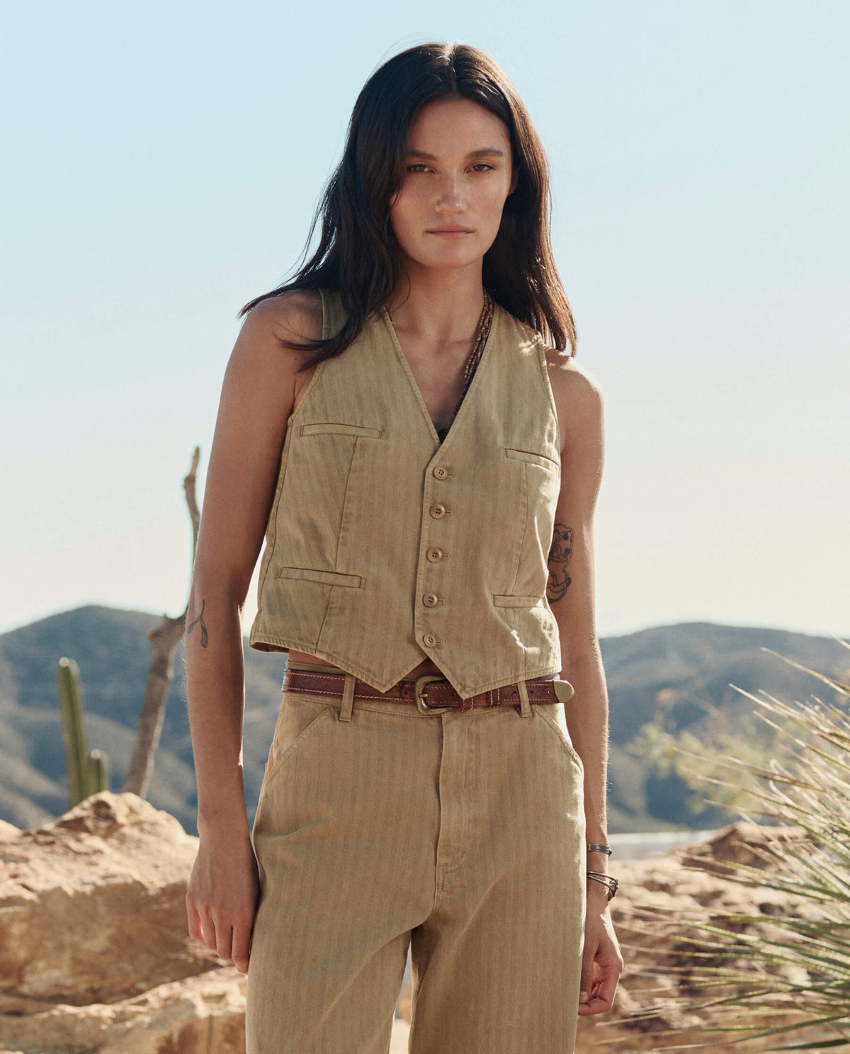 The Suit Vest. -- Golden Sand