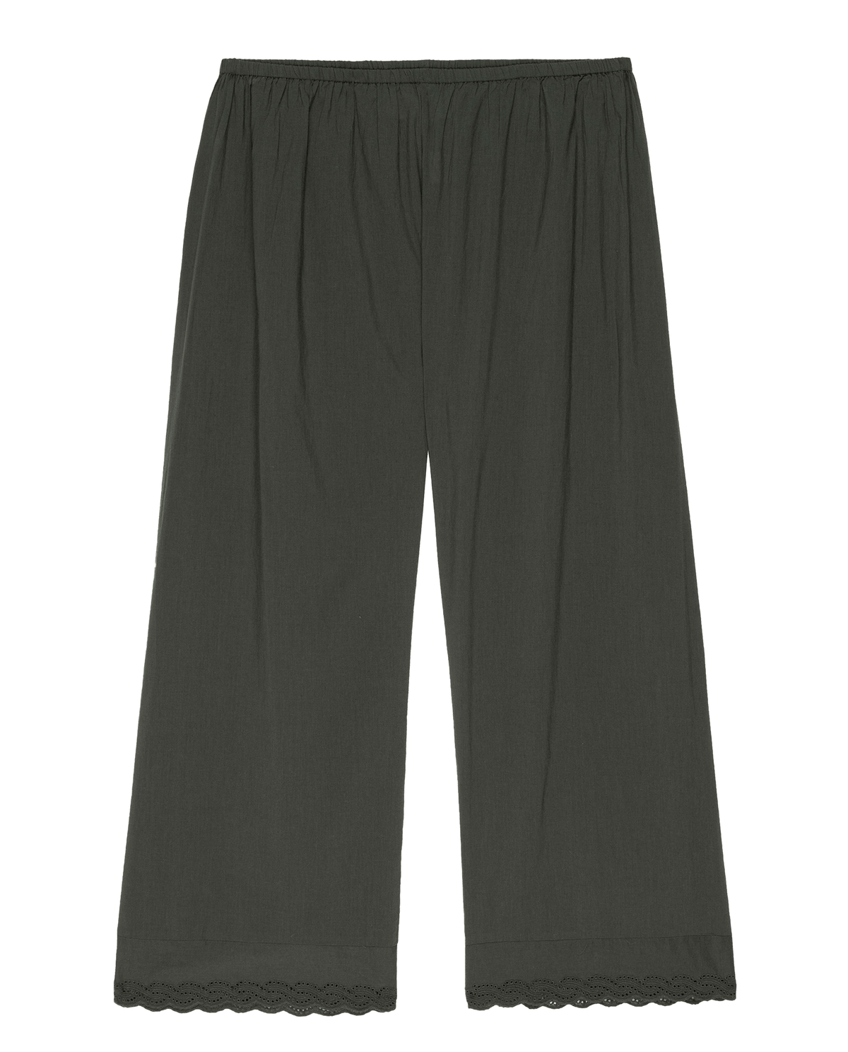 The Eyelet Easy Sleep Pant. -- Black