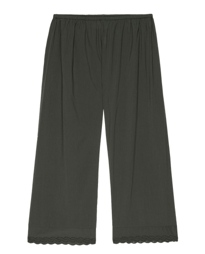 The Eyelet Easy Sleep Pant. -- Black