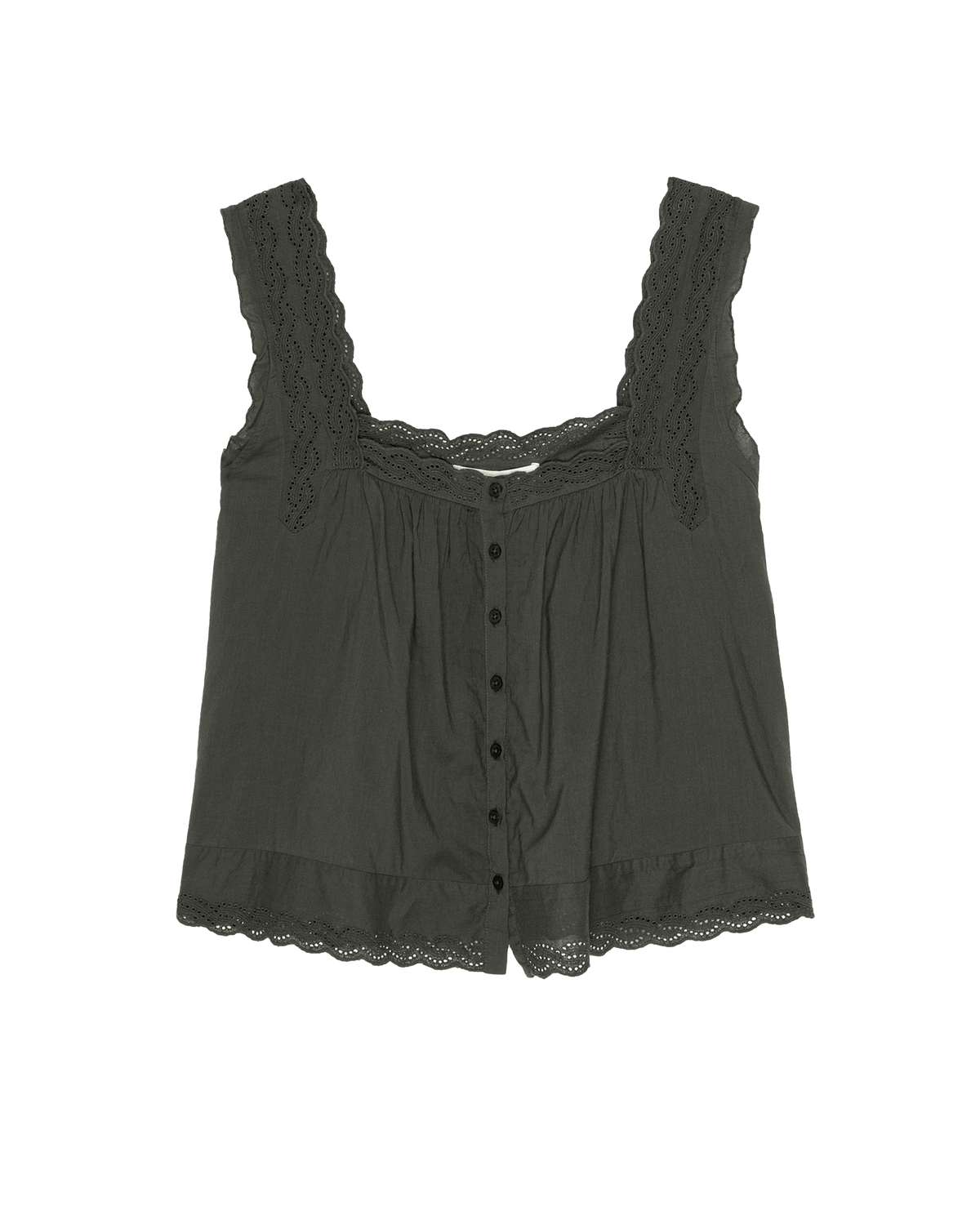 The Eyelet Tank. -- Black