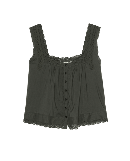 The Eyelet Tank. -- Black