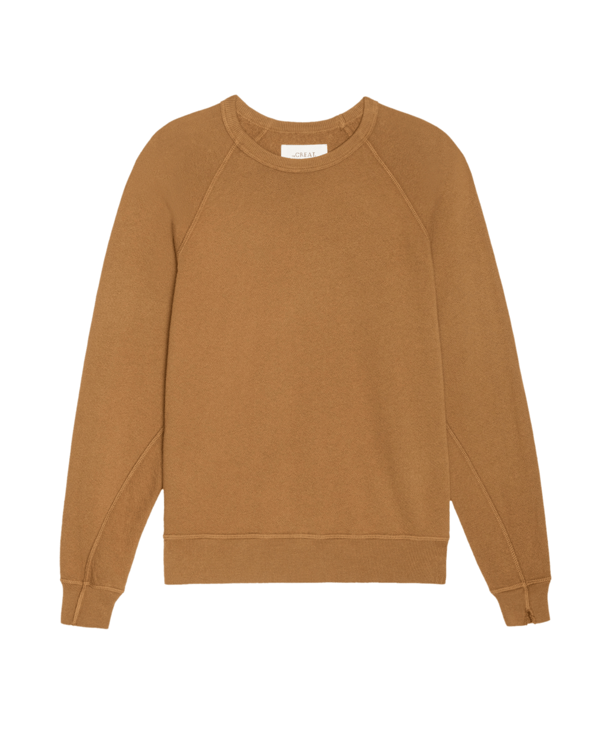 The College Sweatshirt. Solid -- Cork