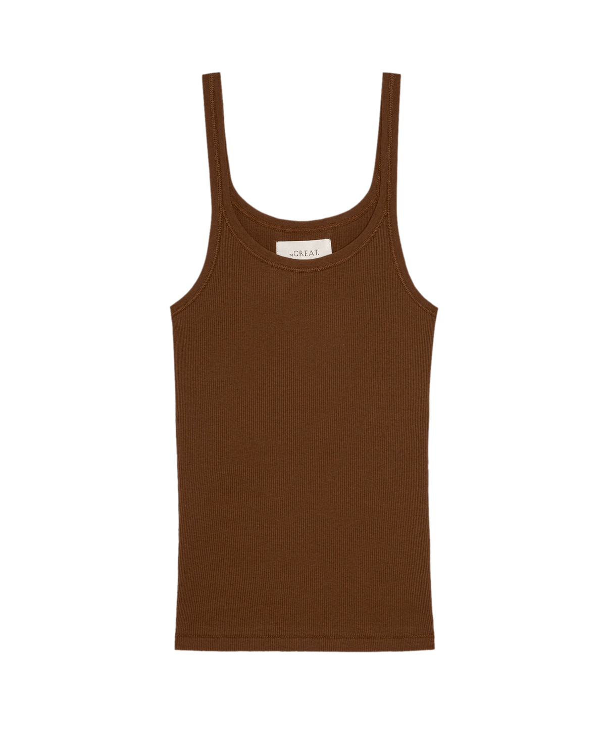 The Baby Rib Tank. -- Chocolate
