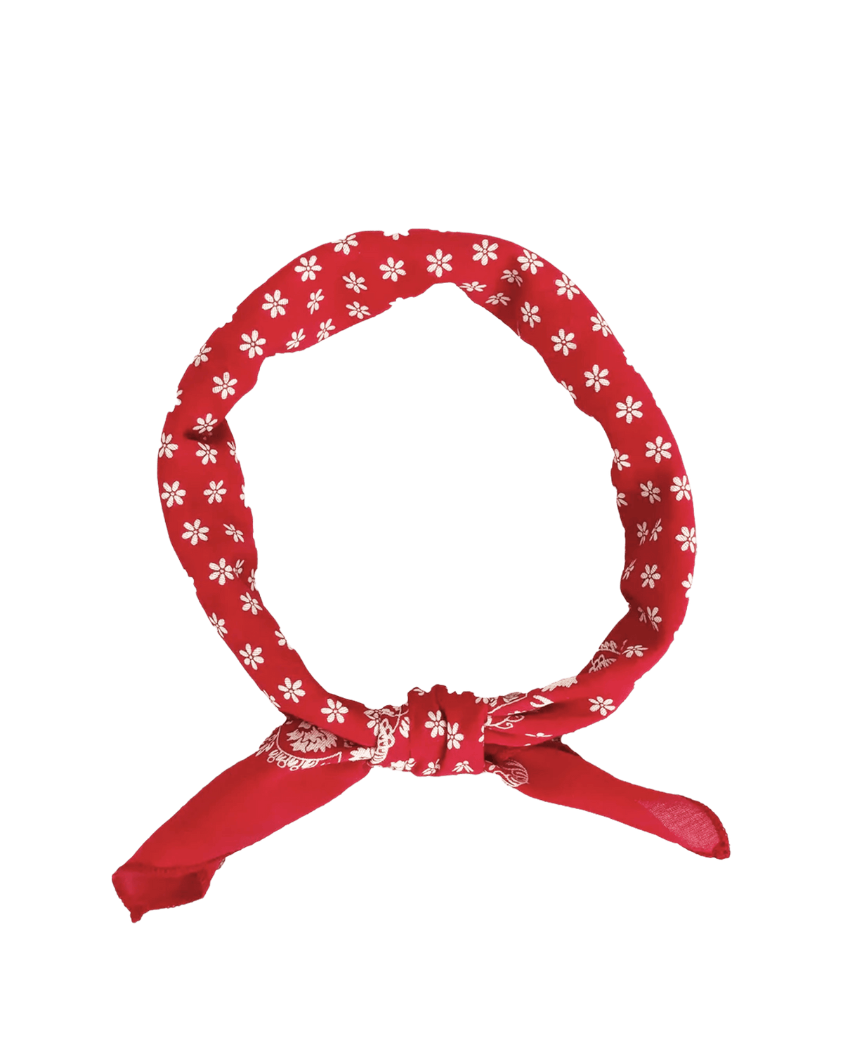 The Bandana. -- Small -- Bright Red