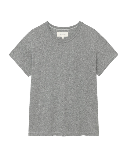 The Boxy Crew. Solid -- Heather Grey