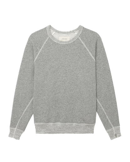 The College Sweatshirt. Solid -- Varsity Grey